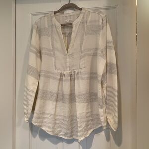 Lou & Grey popover blouse